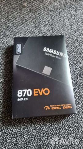 Ssd диск 250Гб Samsung 870 evo