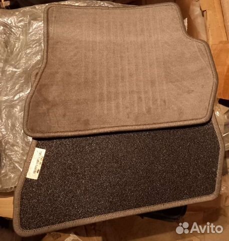 Коврики задние ford fusion, fiesta mk5 текстиль