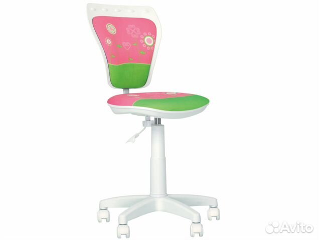 Кресло детское Министиль White GTS Flowers