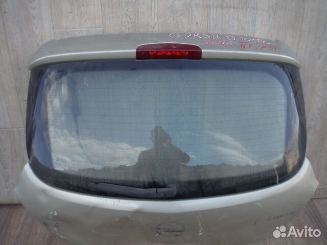Стекло крышки багажника Opel Corsa D 3 двери 2007