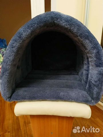 Лежанка домик для собаки