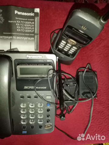 Радиотелефон стационар. Panasonic бу