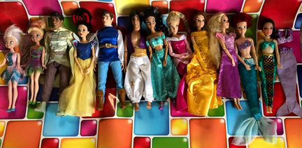 Куклы Дисней Америка Жасмин Бель Спящая Одежда