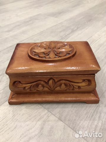 Шкатулка деревянная СССР