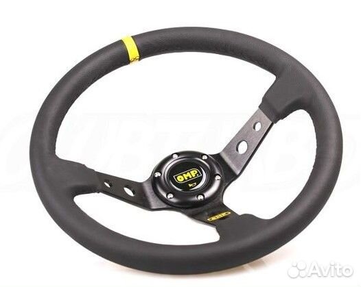 Руль OMP экокожа