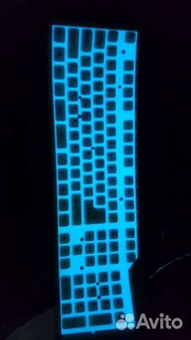 Клавиатура с подсветкой не промокаемая