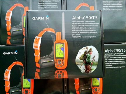 Охотничий навигатор Альфа 50 с ошейником t5 rus