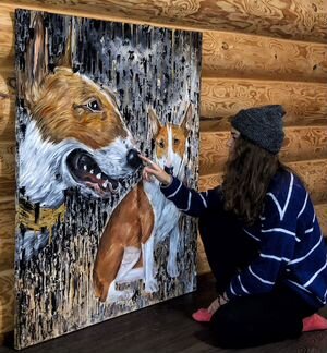 Художник Москва картины маслом/акрилом на заказ