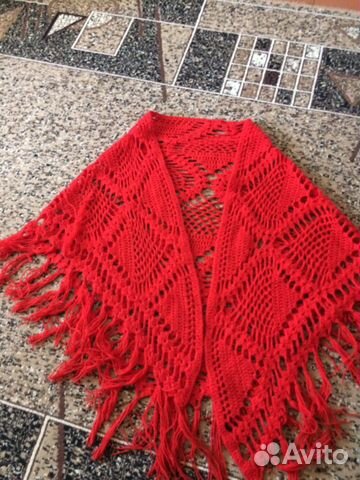Шаль ажурная