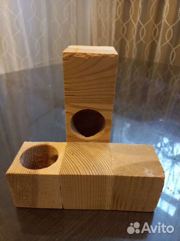 Деревянный лабиринт для домашних грызунов