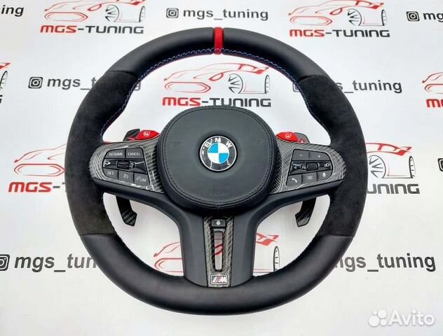 Bmw карбон руль