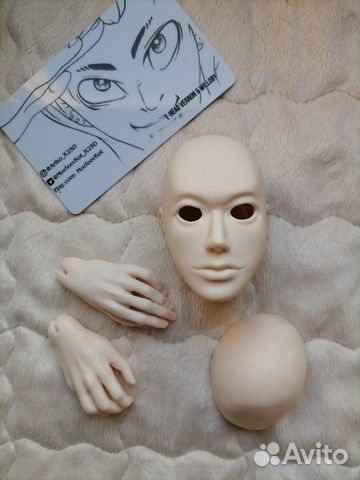 Шарнирная кукла бжд