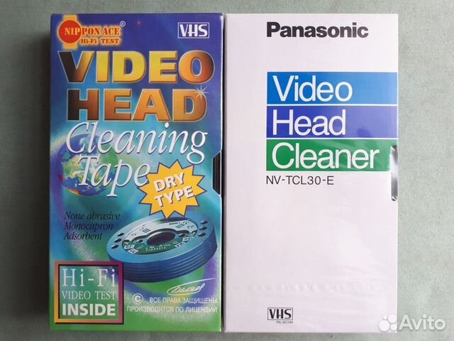 Чистящая видеокассета Nippon Ace/Panasonik / Новая