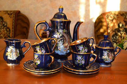 Чайно-кофейный сервиз на 4 персоны (Турция)