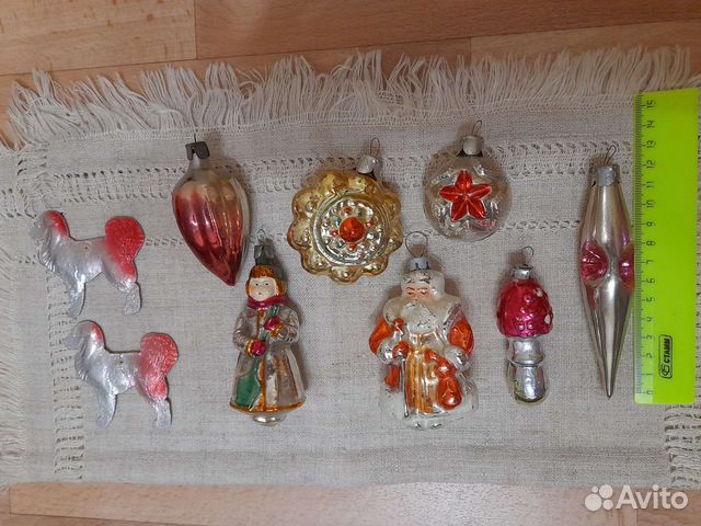 Елочные игрушки СССР