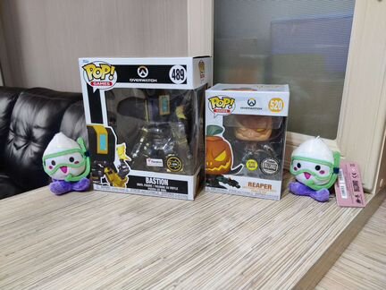 Эксклюзивные фигурки Funko Pop Overwatch+Игрушка