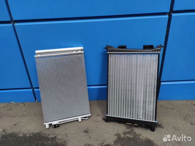 Радиатор основной и кондиционера Kia Optima