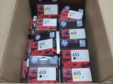Картриджи оригинальные HP 655-я серия