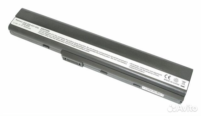 Аккумулятор для ноутбука Asus (A31-K42)