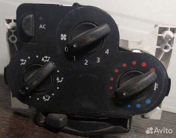 Блок управления печкой отопителем renault logan 1