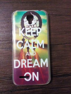 Пластиковый чехол Alcatel One Touch идол 2 мини