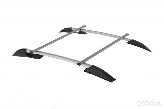 Рейлинги LADA Granta sedan, Kalina с дугами silver