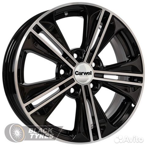 Диски литые 16 5*114.3 DIA67.1 ET+43 J6.5 Carwel