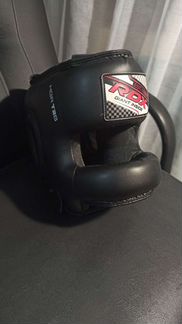 Боксёрский шлем с бампером RDX