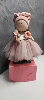 Кукла тыквоголовка (тильда)