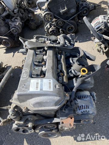 Двигатель 4ZZ-FE Toyota Corolla ZZE120 4ZZ-0574461