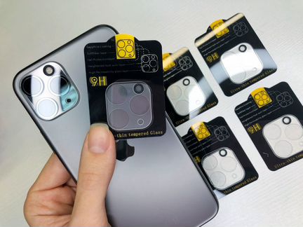 Защитное стекло на камеру iPhone