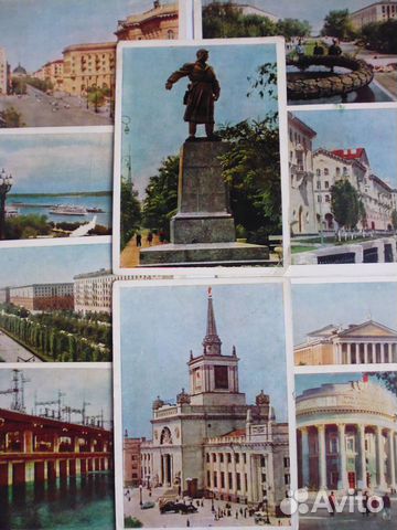 Открытки в наборах «Города» (советские). Вып. 3