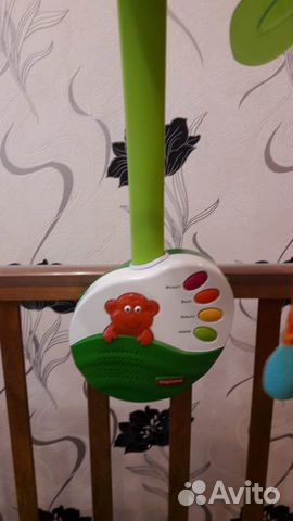 Детский музыкальный мобиль для детской кроватки