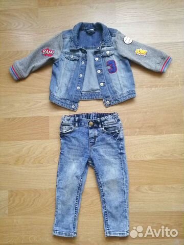 Костюм H&m куртка и джинсы