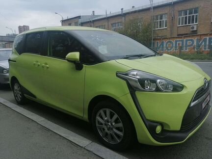 Toyota Sienta 1.5 CVT, 2017, 43 000 км