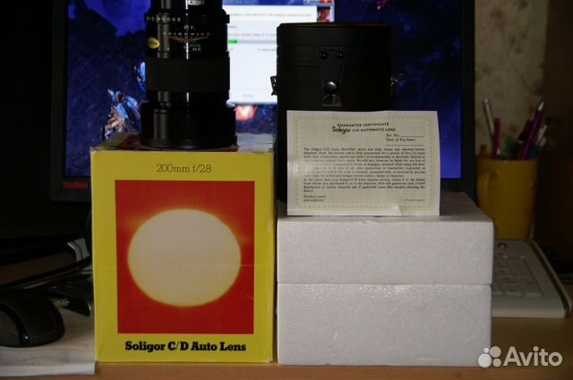 Soligor C/D 200 mm f/2.8 для Nikon Canon Sony ilce