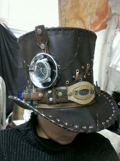 Шляпа -цилиндр.стимпанк