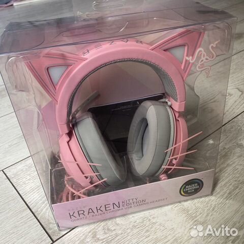 Наушники Razer Kraken Kitty розовые