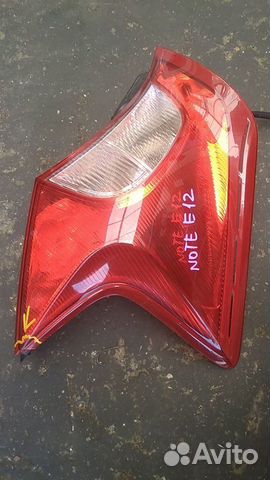 Стоп-сигнал задний левый на nissan note E12 HR12DE