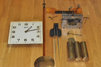 Комплект для старинных напольных часов очз (Янтар