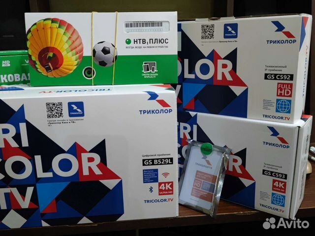 Ресиверы для Триколор и нтв-плюс от офиц. дилера