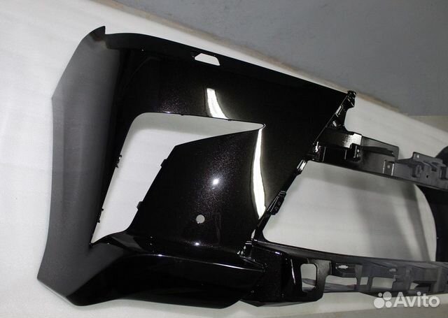 Бампер LX 450d черный под установку Оригинал