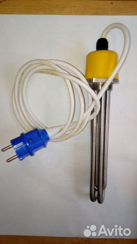 Тэн 3 кВт из нержавеющей стали 304