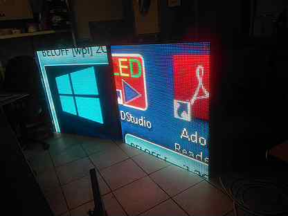 Светодиодный led экран 2х2м