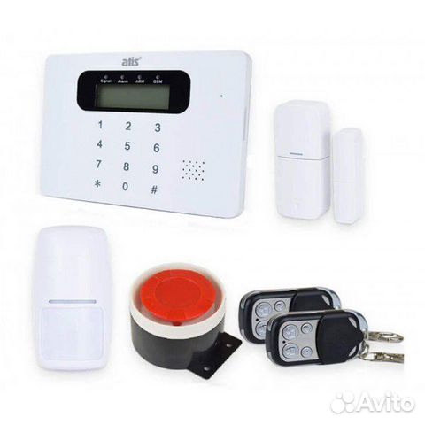 Комплект беспроводной охранной GSM сигнализации