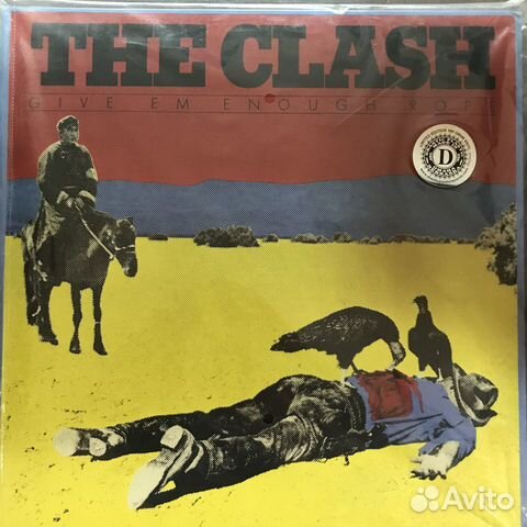 LP The Clash”Give Em Enough Rope”USA,NEW