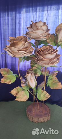 Розы. Декор. Ручная работа