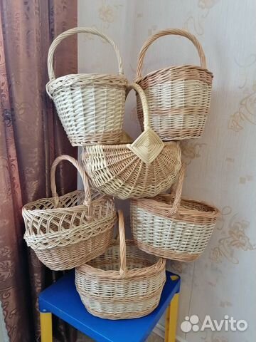 Корзины плетеные из лозы
