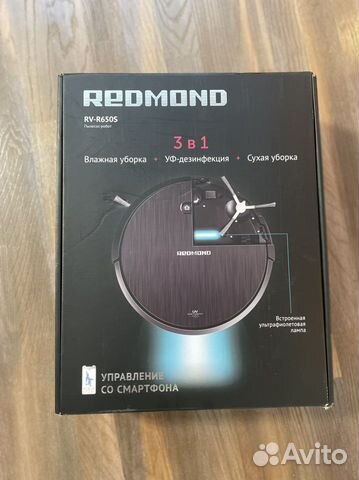 Робот пылесос redmond rv r650s