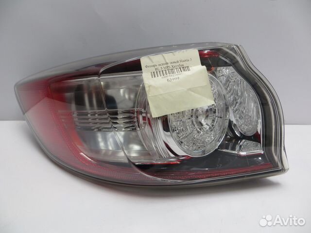 Фонарь задний левый Mazda 3 BL 3 MPS Хэтчбек